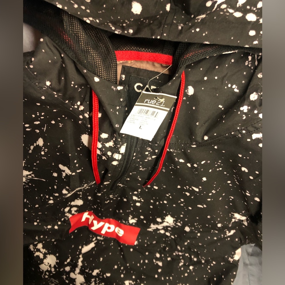Rue 21 Light Weight Hooded Pullover Jacket